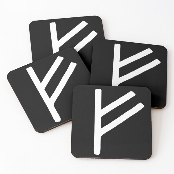 Item preview, White Fehu Rune - Paintbrush designed and sold by Diverlier.