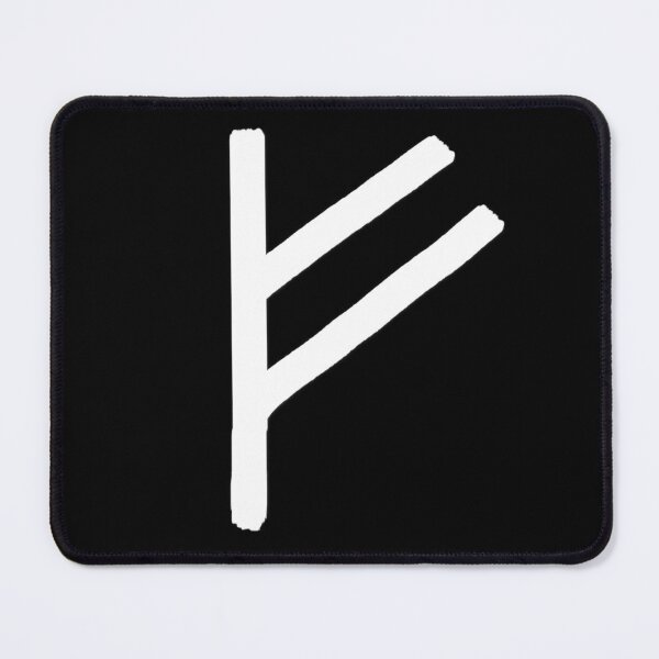 Item preview, White Fehu Rune - Paintbrush designed and sold by Diverlier.