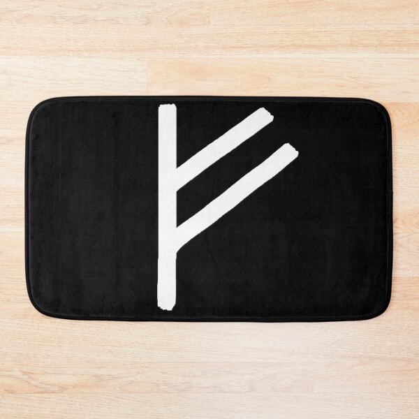 Item preview, White Fehu Rune - Paintbrush designed and sold by Diverlier.
