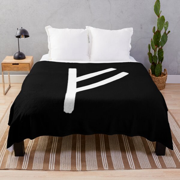 Item preview, White Fehu Rune - Paintbrush designed and sold by Diverlier.