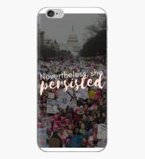 Nevertheless, she persisted phone case iPhone Case