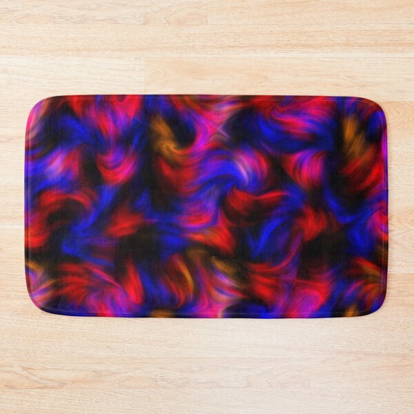 Item preview, Red and Blue Abstract Swirls designed and sold by MarkUK97.