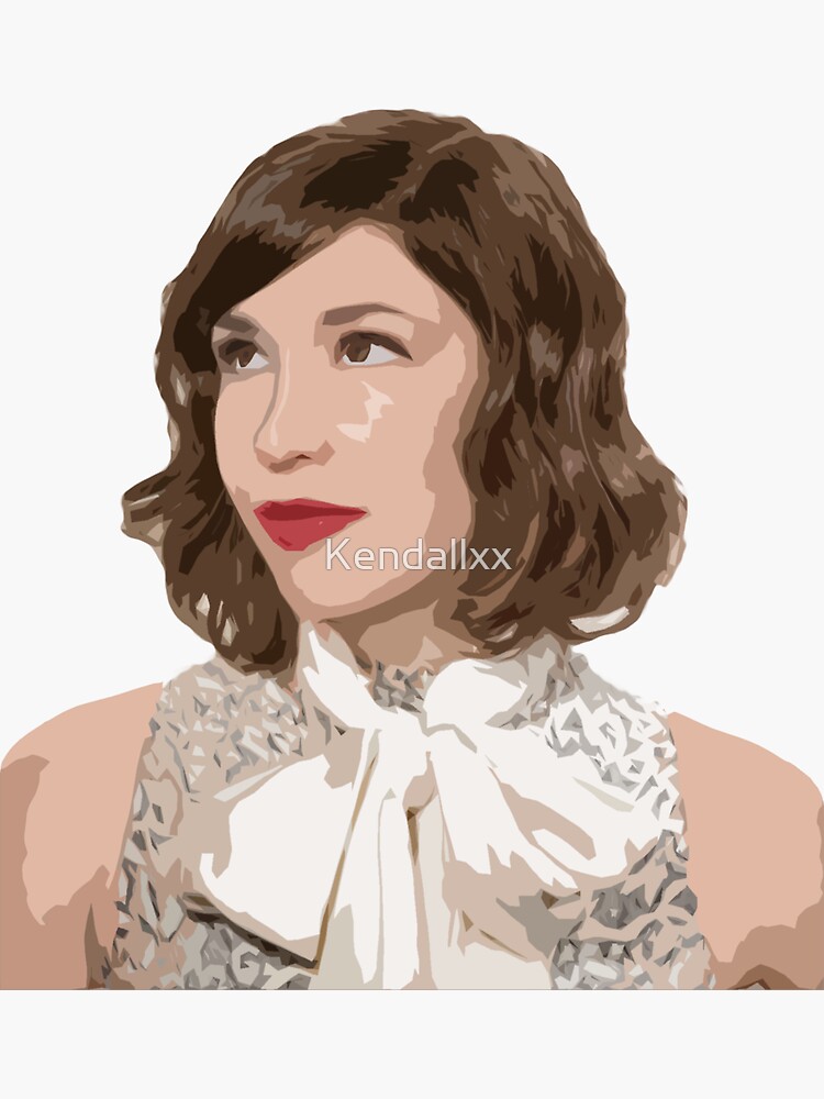 “Carrie Brownstein” Sticker by Kendallxx | Redbubble