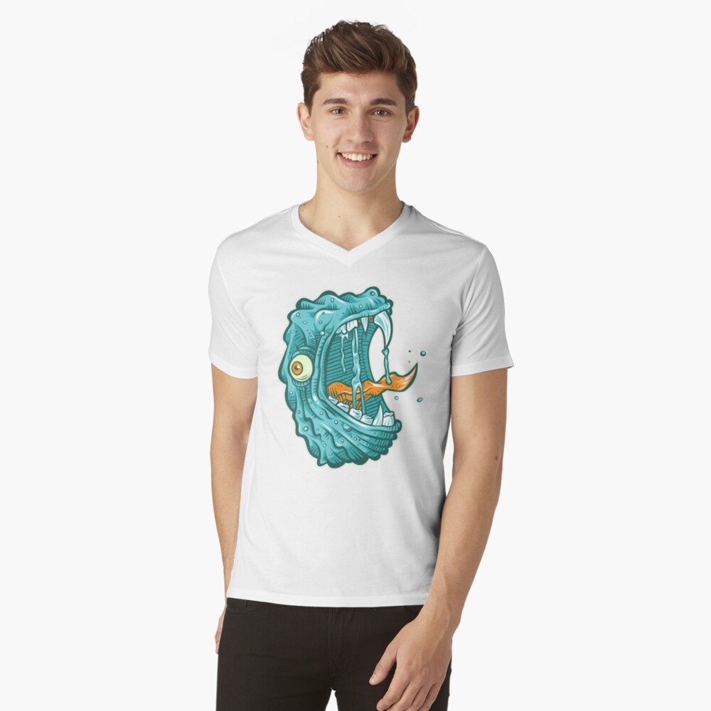 Item preview, V-Neck T-Shirt designed and sold by strangethingsA.