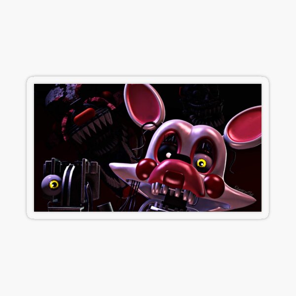 Nightmare Mangle Fnaf Sticker - Nightmare Mangle Fnaf Fnaf4 - Discover &  Share GIFs