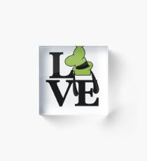 Goofy Love Acrylic Block