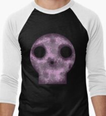 Purple Skull Decay Men's Baseball ¾ T-Shirt