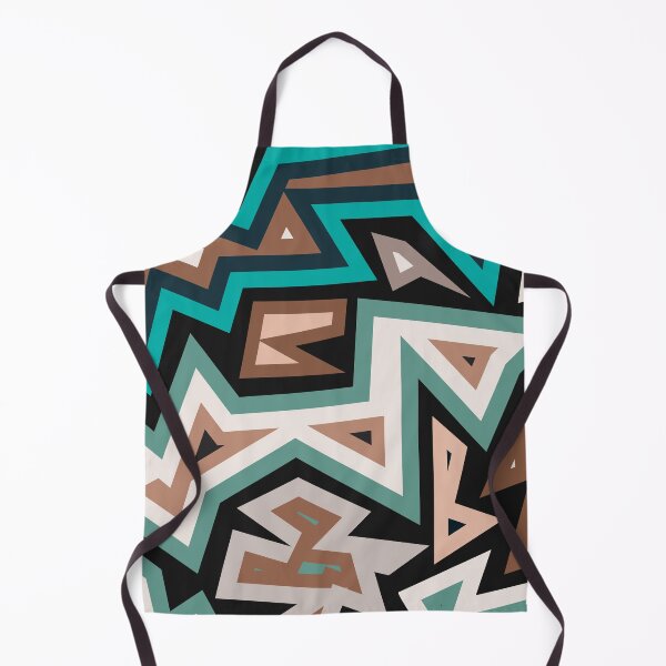 Item preview, Graffiti mosaic tribal seamless pattern designed and sold by TheCosmoWest.