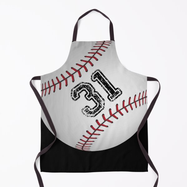 Item preview, Baseball ball number 31, thirty one designed and sold by TheCultStuff.