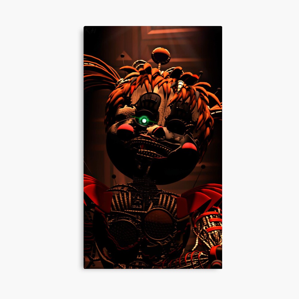 Fnaf 6 scrap baby, fnaf 6, scrap baby, HD phone wallpaper