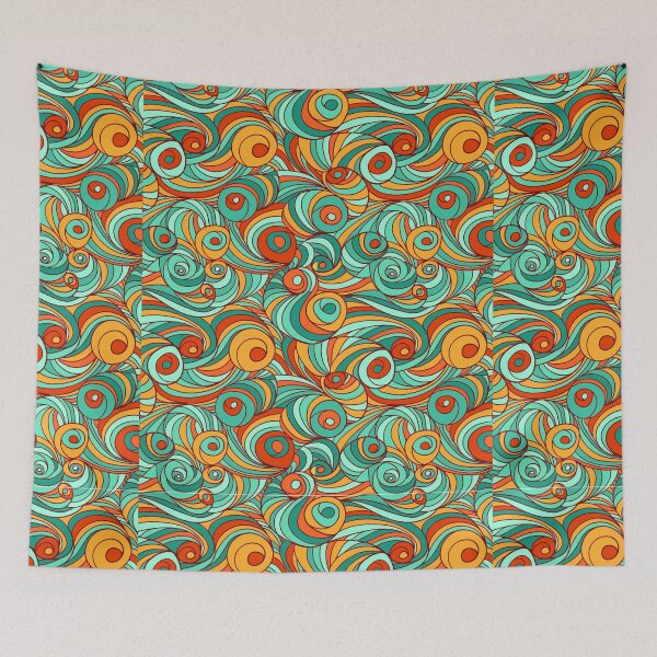 Item preview, Waves Of Color designed and sold by CosmicBee.