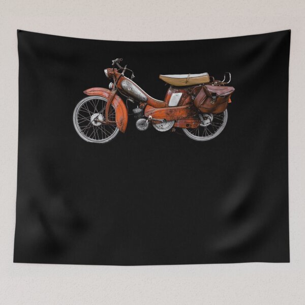 Item preview, Vintage French Motobecane Moped Classic . designed and sold by HeinzLange.