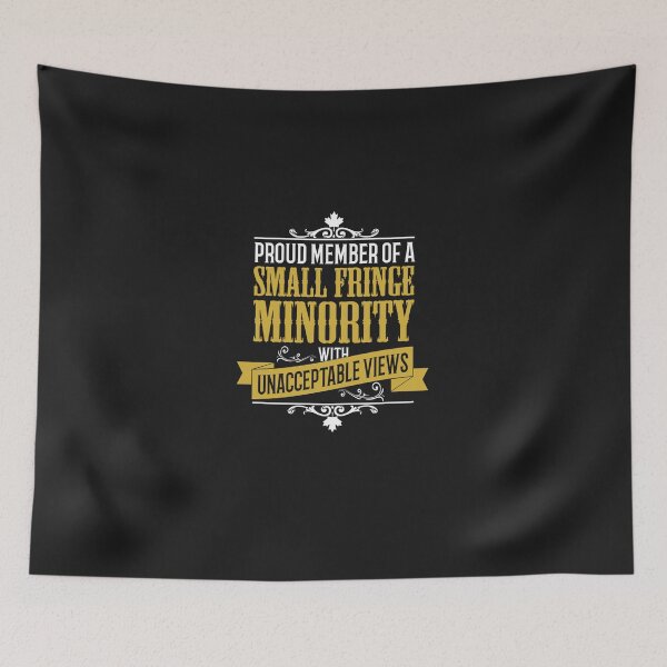 Item preview, Small Fringe Minority with Unacceptable Views Classic T-Shirt designed and sold by MaximilianBrunn.