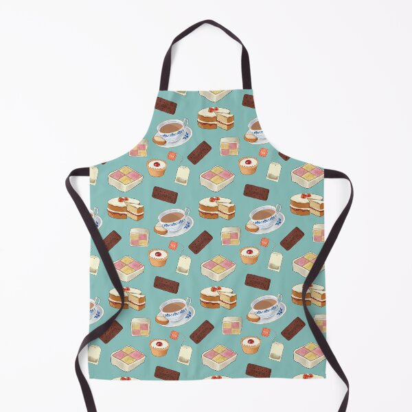 Item preview, Tea time with biscuits and cakes seamless digital pattern  designed and sold by Bonheurem.