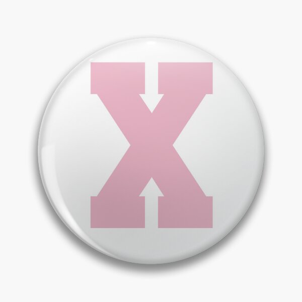 Item preview, Alphabet, Rose X, Sports letter X designed and sold by TheCultStuff.