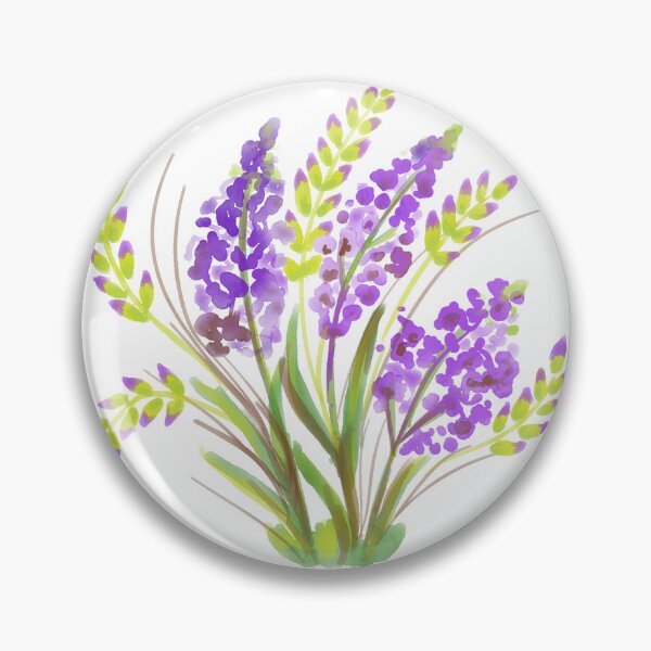 Item preview, painting of purple flowers (lupine, sage) designed and sold by JAG2B.