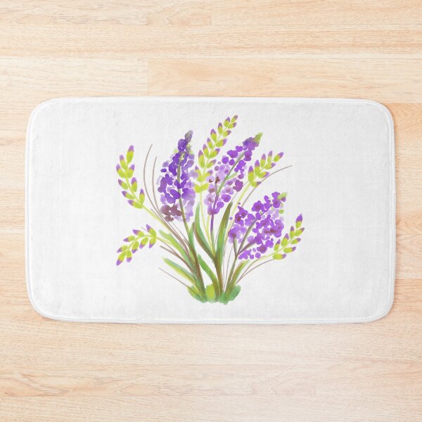 Item preview, painting of purple flowers (lupine, sage) designed and sold by JAG2B.
