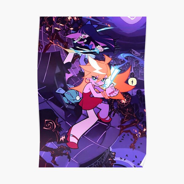 "Panty and Stocking with Garterbelt" Poster by mycutepet Redbubble