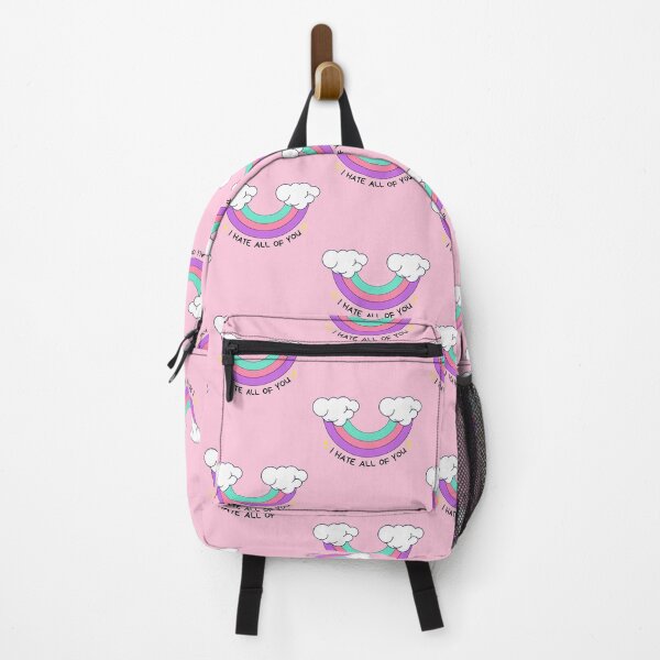 Item preview, I HATE ALL OF YOU - rainbow n clouds designed and sold by Colorful-Inspo.