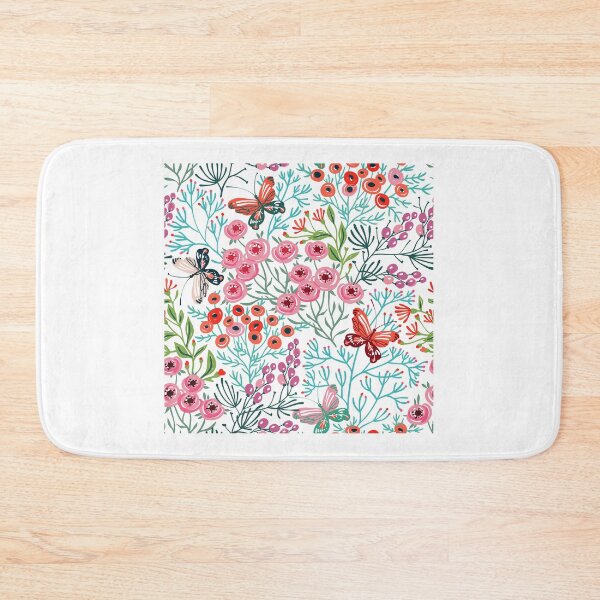 Item preview, Drawing of flowers and butterfly designed and sold by JAG2B.