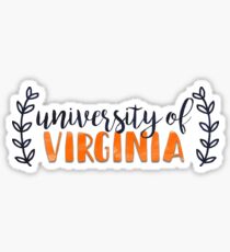 University of Virginia Sticker