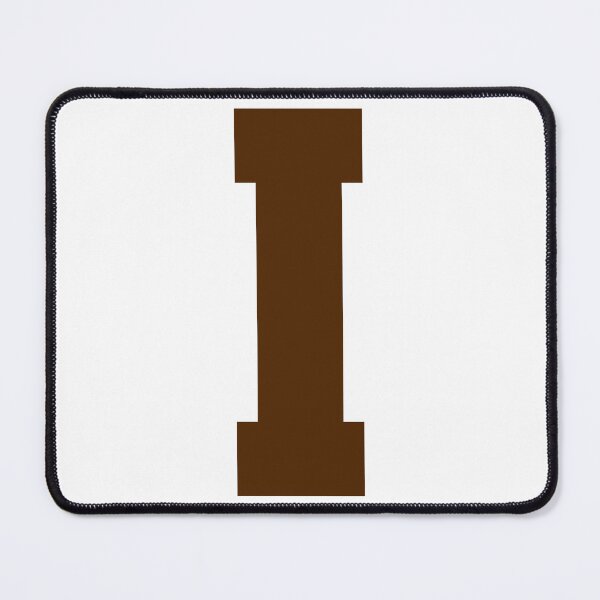Item preview, Alphabet, Brown I, Sports letter I designed and sold by TheCultStuff.
