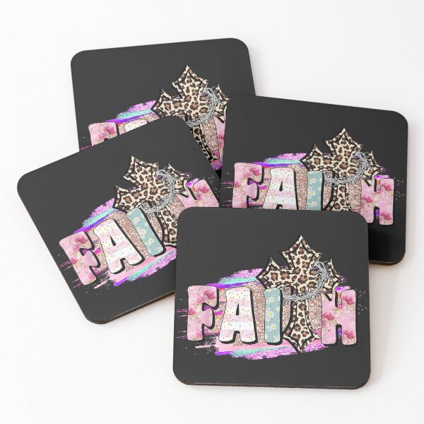 Item preview, Faith Cross Christian Jesus Leopard Cross for Men Women Kids designed and sold by Chad6438.