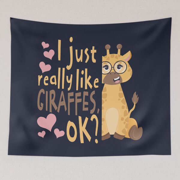 Item preview, I Just really love Giraffes ok? designed and sold by samah82.