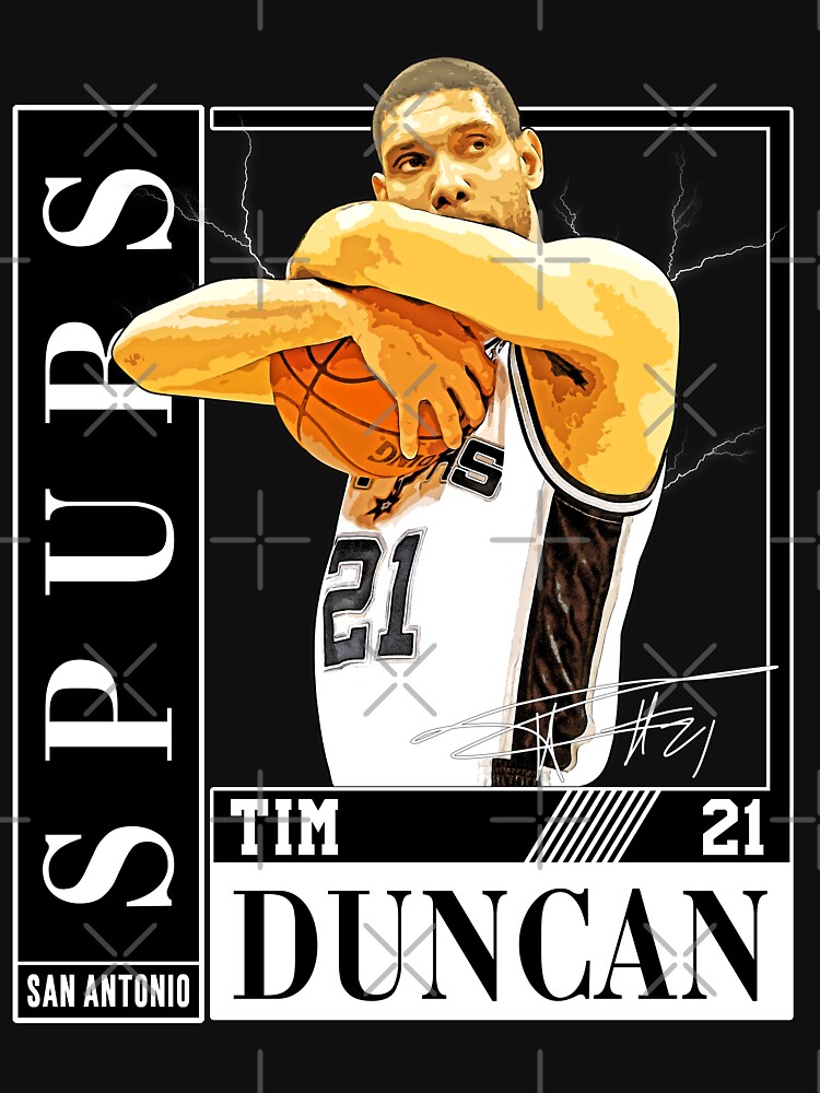 Vintage Tim Duncan The Big Fundamental San Antonio Spurs Unisex