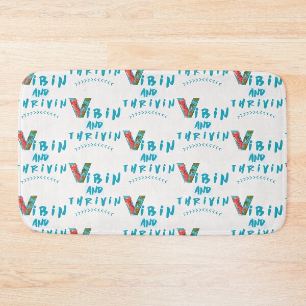 Item preview, Vibin and thrivin - adorable tiger, funny animal-birthday. designed and sold by DesignedBySnip.