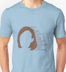 C.J. Cregg quote | You're a smart savy woman who could easily consider world domination for a next career move Slim Fit T-Shirt