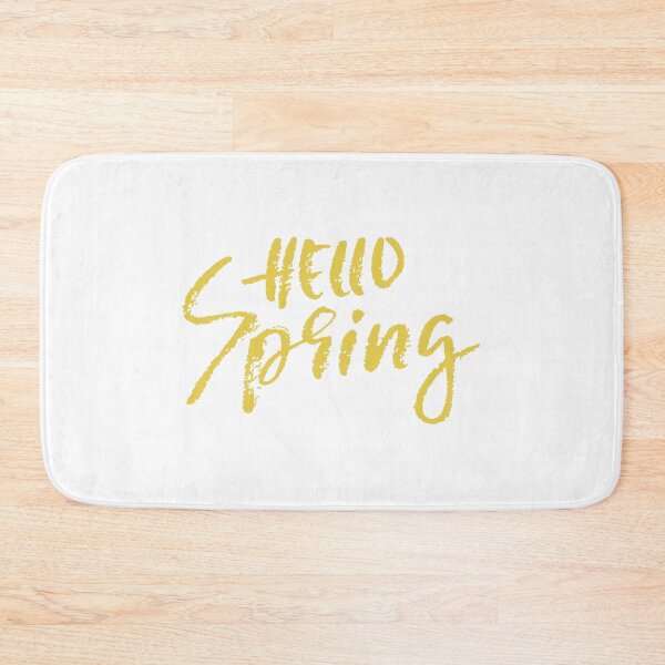 Item preview, Hello Spring written in spray paint designed and sold by JAG2B.