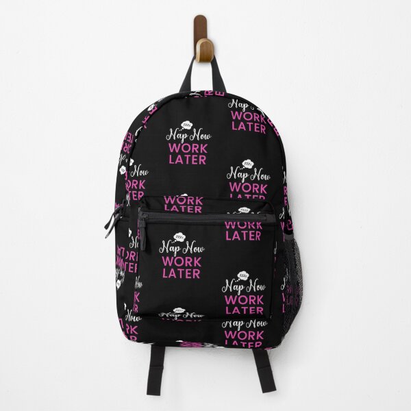 Item preview, Nap Now Work Later (Black color) designed and sold by Vimbuy.