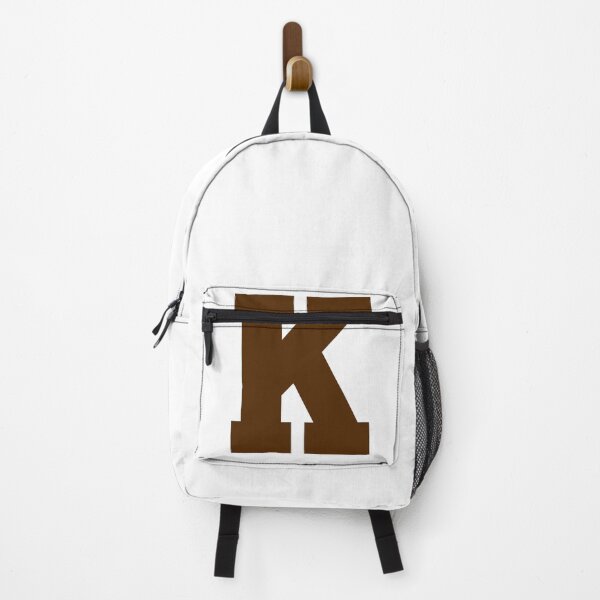 Item preview, Alphabet, Brown K, Sports letter K designed and sold by TheCultStuff.