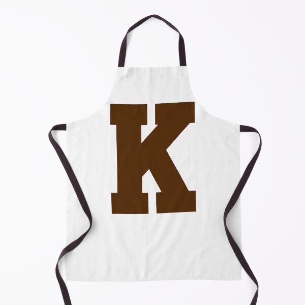 Item preview, Alphabet, Brown K, Sports letter K designed and sold by TheCultStuff.