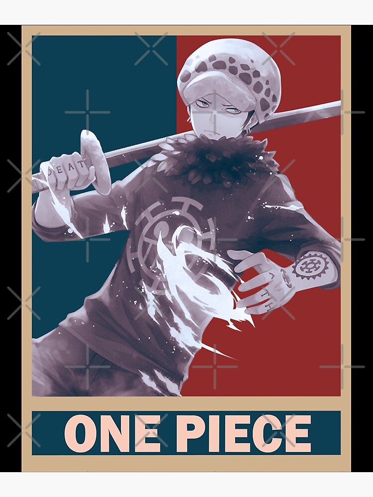 "Music Retro Trafalgar Law Trafalgar D Water Law One Piece Vintage