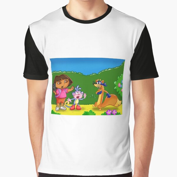 Dora X Wutang Graphic T-Shirt