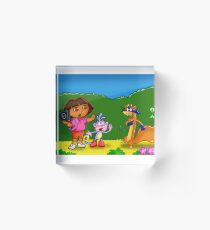 Dora X Wutang Acrylic Block