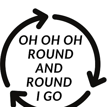 Artwork thumbnail, Oh Oh Oh ROUND AND ROUND I GO by RobbiesMusic