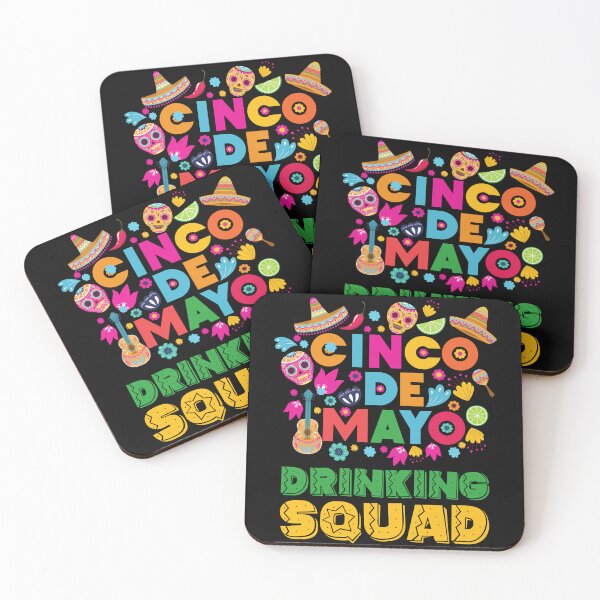 Item preview, Cinco Drinko Squad Drinking Party Fiesta Funny Cinco de Mayo  designed and sold by retrodesigner14.