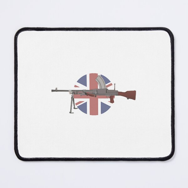 Item preview, Bren Light Machine Gun with British Flag  designed and sold by mariahkase966.