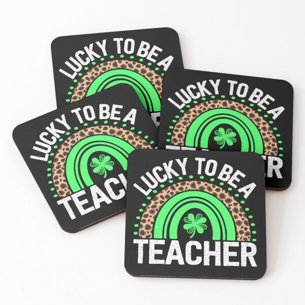 Item preview, Happy St Patricks Day Cute One Lucky Teacher designed and sold by Apoorv Choudhary.