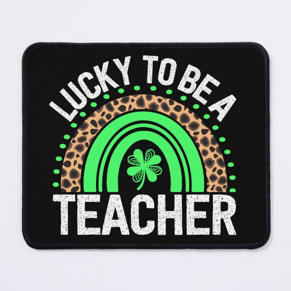 Item preview, Happy St Patricks Day Cute One Lucky Teacher designed and sold by Apoorv Choudhary.