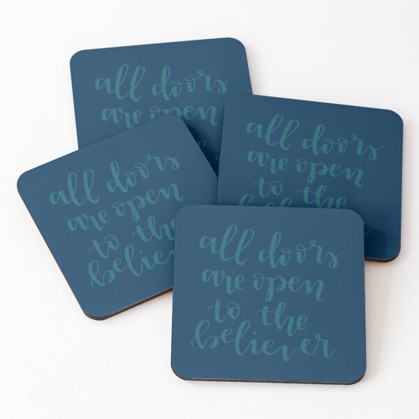 Item preview, All Doors Are Open to the Believer   designed and sold by AnnessaDesignz.