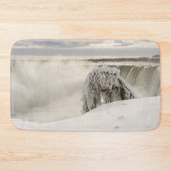 Item preview, Natures Artistry - Ice Sculptured Tree at Niagaras Horseshoe Falls designed and sold by Georgia Mizuleva.