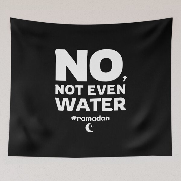 Item preview, funny fasting quote - ramadan quotes 4 designed and sold by EfenDesign.
