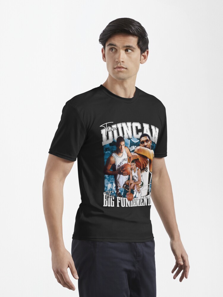 Tim Duncan The Big Fundamental Basketball Legend Signature Vintage Shirt,  hoodie, sweater, long sleeve and tank top