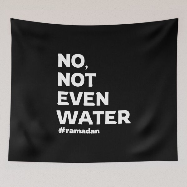 Item preview, funny fasting quote - ramadan quotes 5 designed and sold by EfenDesign.