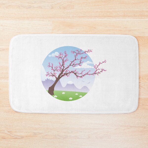 Item preview, Japanese cherry tree in bloom designed and sold by JAG2B.