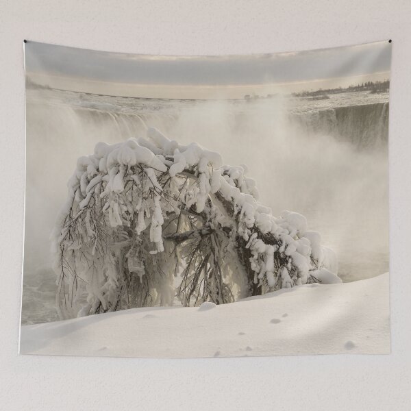 Item preview, Natures Artistry - Ice Sculptured Tree at Niagara Falls Horseshoe designed and sold by Georgia Mizuleva.